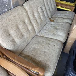 Mid Century Modern Domino Mobler (needs TLC) MCM