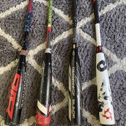4 Bats For Sale