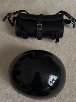 Motorcycle Helmet And Carrying Case