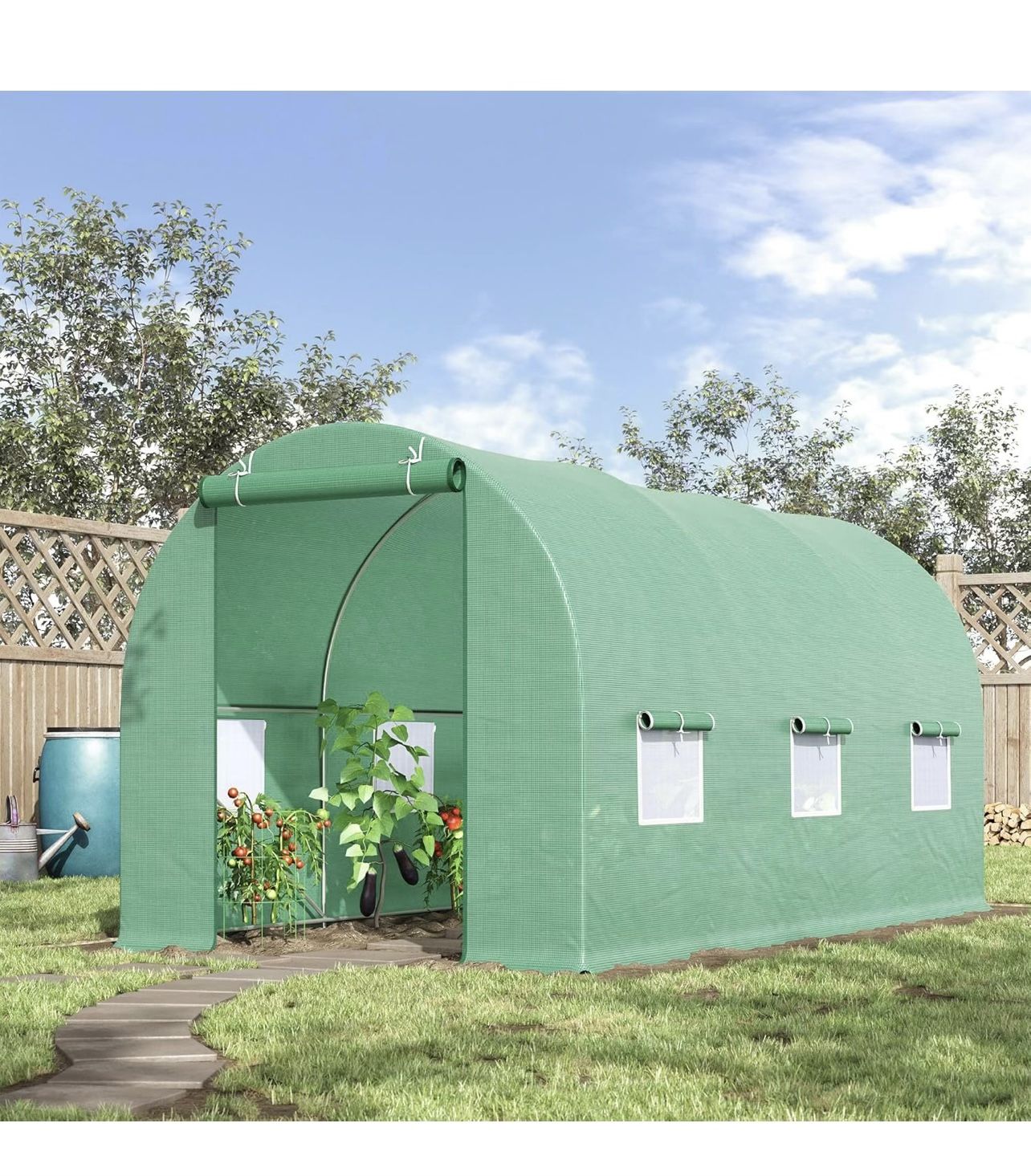 New greenhouse still in the box