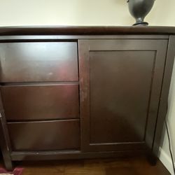 Three Drawer / Shelf Cabinet