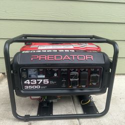 PREDATOR 4375 Watt Gas Powered  Generator with CO SECURE Technology, CARB  