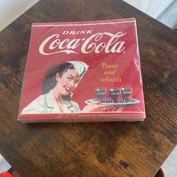 Coca Cola Design Lunch Napkins 20 Count 