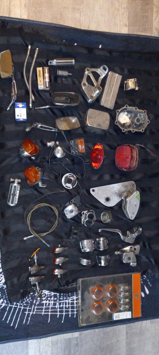 Lot Of Motorcycle Parts