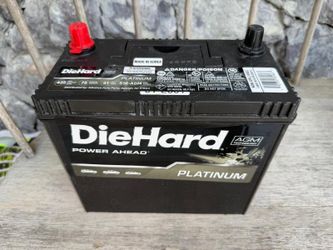 Die Hard platinum car battery