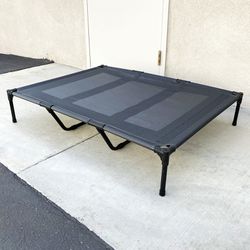 (NEW) $35 Elevated Pet Bed X-Large 48”x36”x9” Raised Dog Bed Cot Cooling Breathable