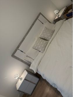 Italian Design King Bed and nightstands