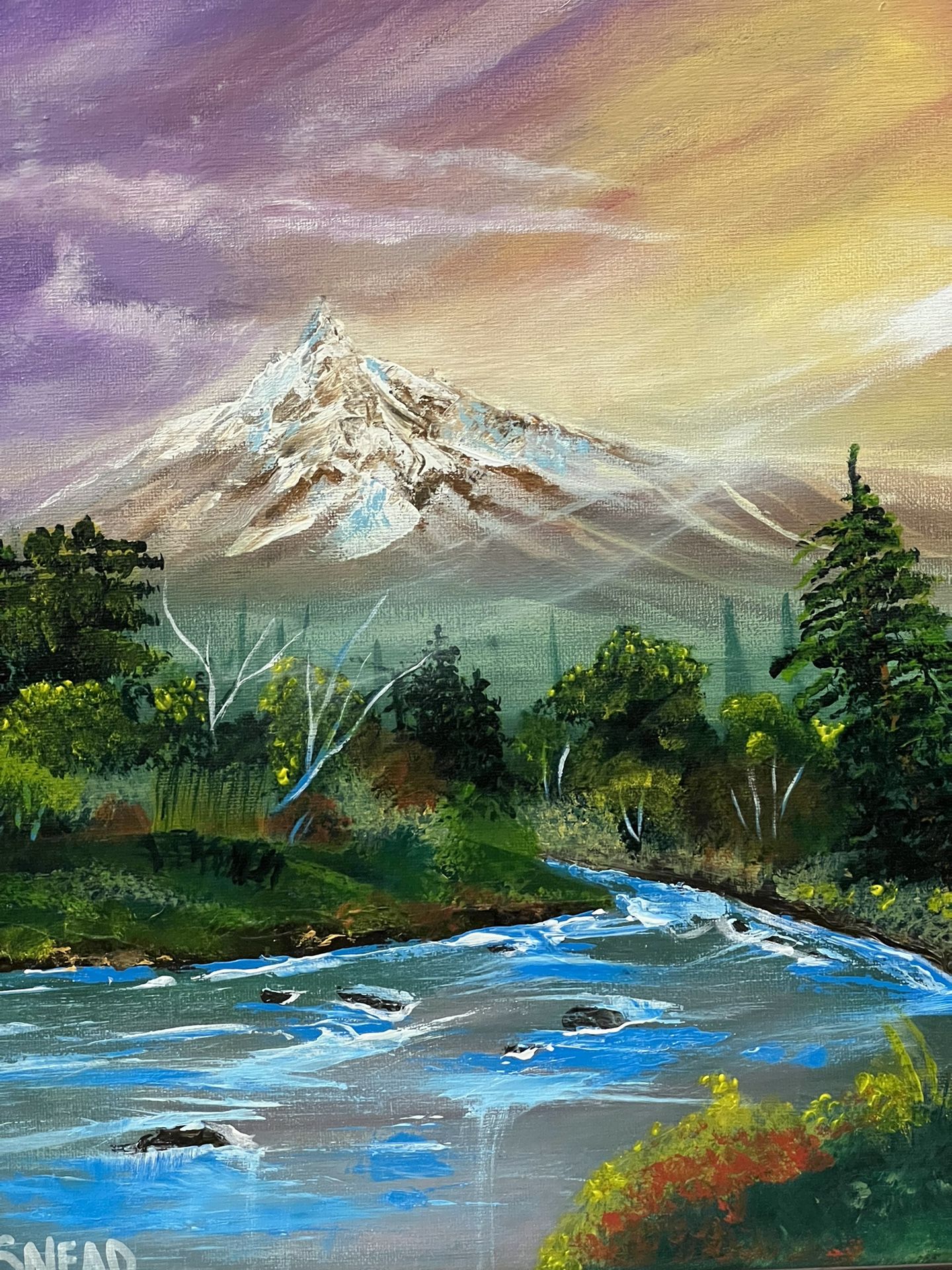 ‘Mountain Life’ Painting
