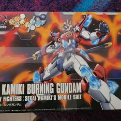 HG Build Fighters 1/144 Kamiki Burning Gundam Model Kit