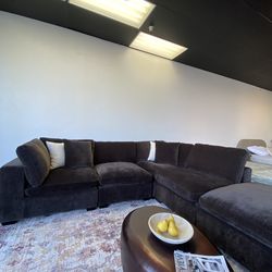 Extra Deep Cloud Style Couch w/ Chaise