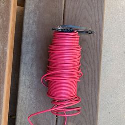 # 10 Awg Copper Wire Red Stranded Approximately 150feet