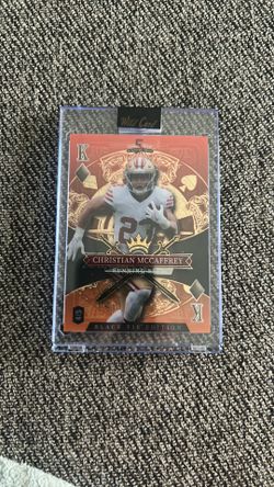 Christan Mccaffrey 4/5 black tie edition King card  2026