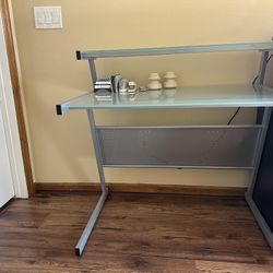 Glass Desk