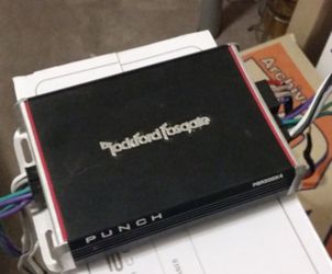 Rockford Fosgate amp model pbr300x4