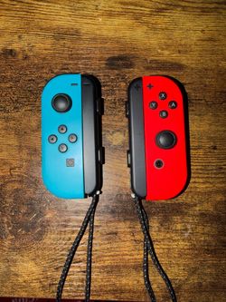 Red & Blue Nintendo Switch 1 Joycons (No Stick Drift)