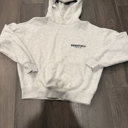 Grey Essentials Hoodie 
