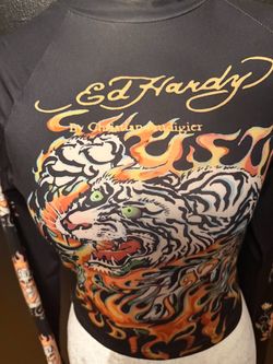 Ed Hardy crop top size medium