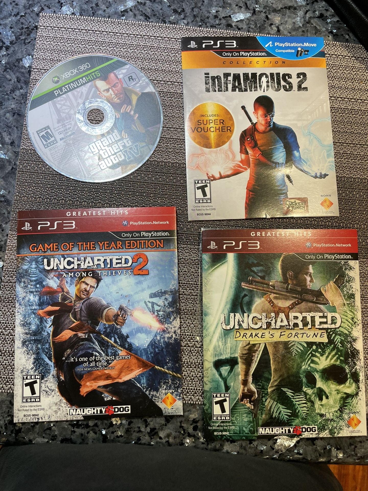 PS3 Games And XBOX 360 Game