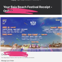 BAJA FEST TICKETS