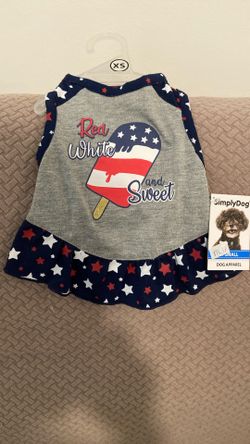 XS New With Tag Dog Outfit 