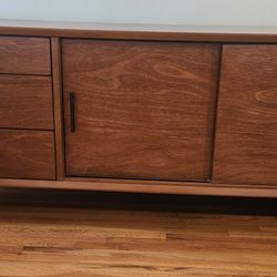 West Elm Style Mid-Century Modern Console