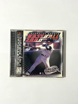 Interplay Sports Baseball 2000 (Playstation 1, PS1, 1999 Black Label) Tested CIB