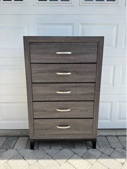 Living Spaces tall dresser