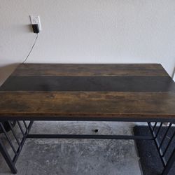 Kitchen Table And 2 Bench Seats