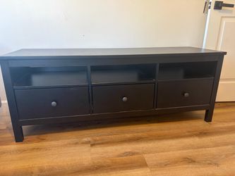 IKEA Hemnes TV Stand Black-Brown