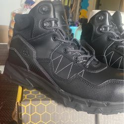 Ace Work Boots Piston Mid Aluminum Toe 