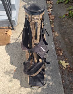 Titleist Stand/Carry Golf Bag – Tan & Black
