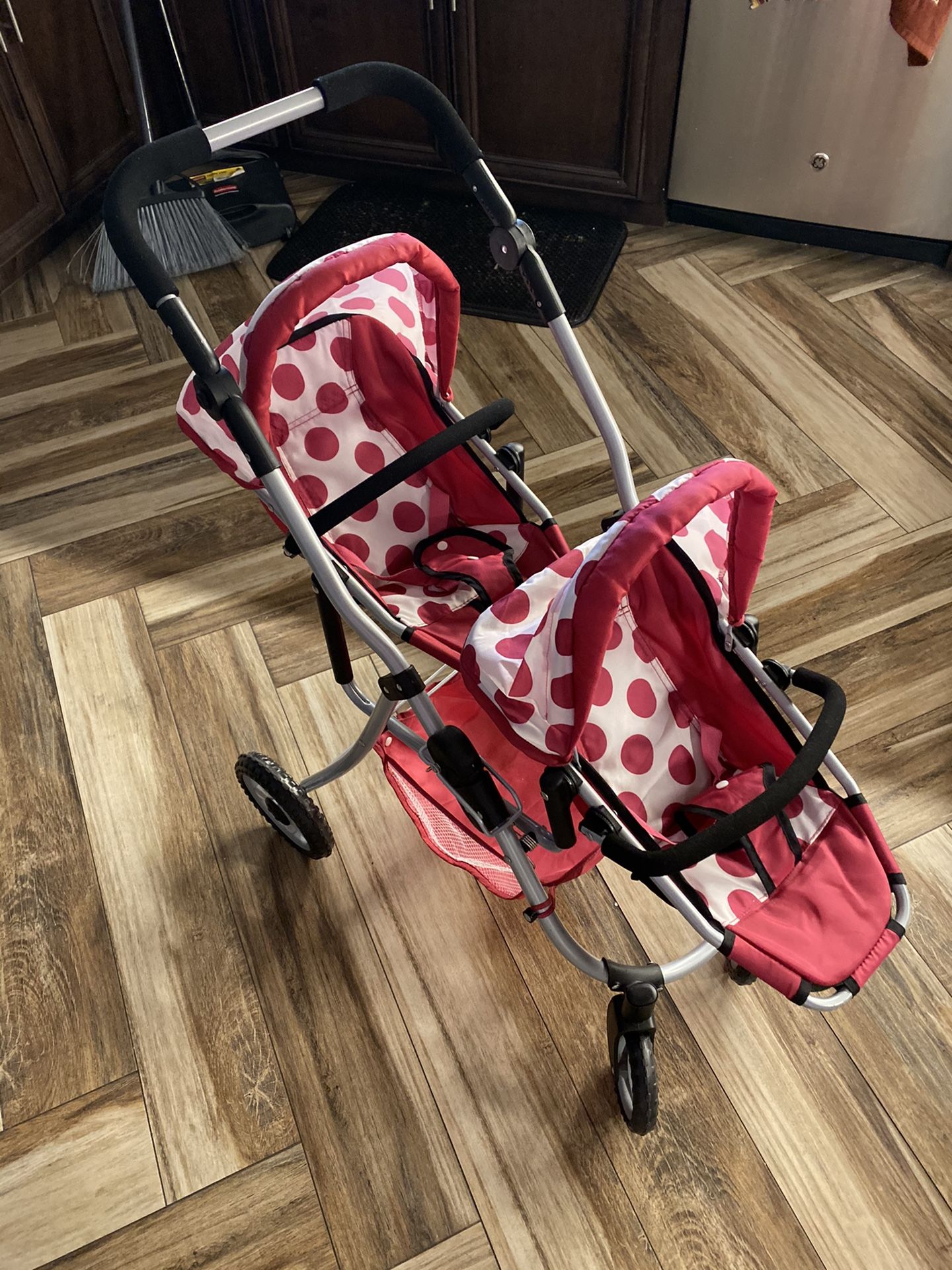 Double Doll Stroller