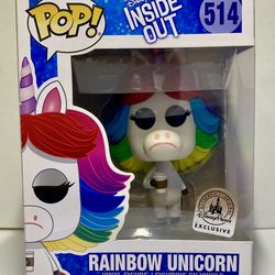 Rainbow Unicorn Disney Parks Inside Out Pixar Funko Pop