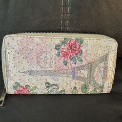 Women’s Wallet Pink Flowers 