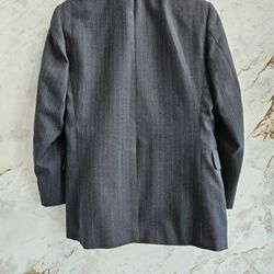 English Manor Men's Wool custom made suit 40R