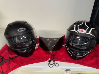 Bell motorcycle helmet