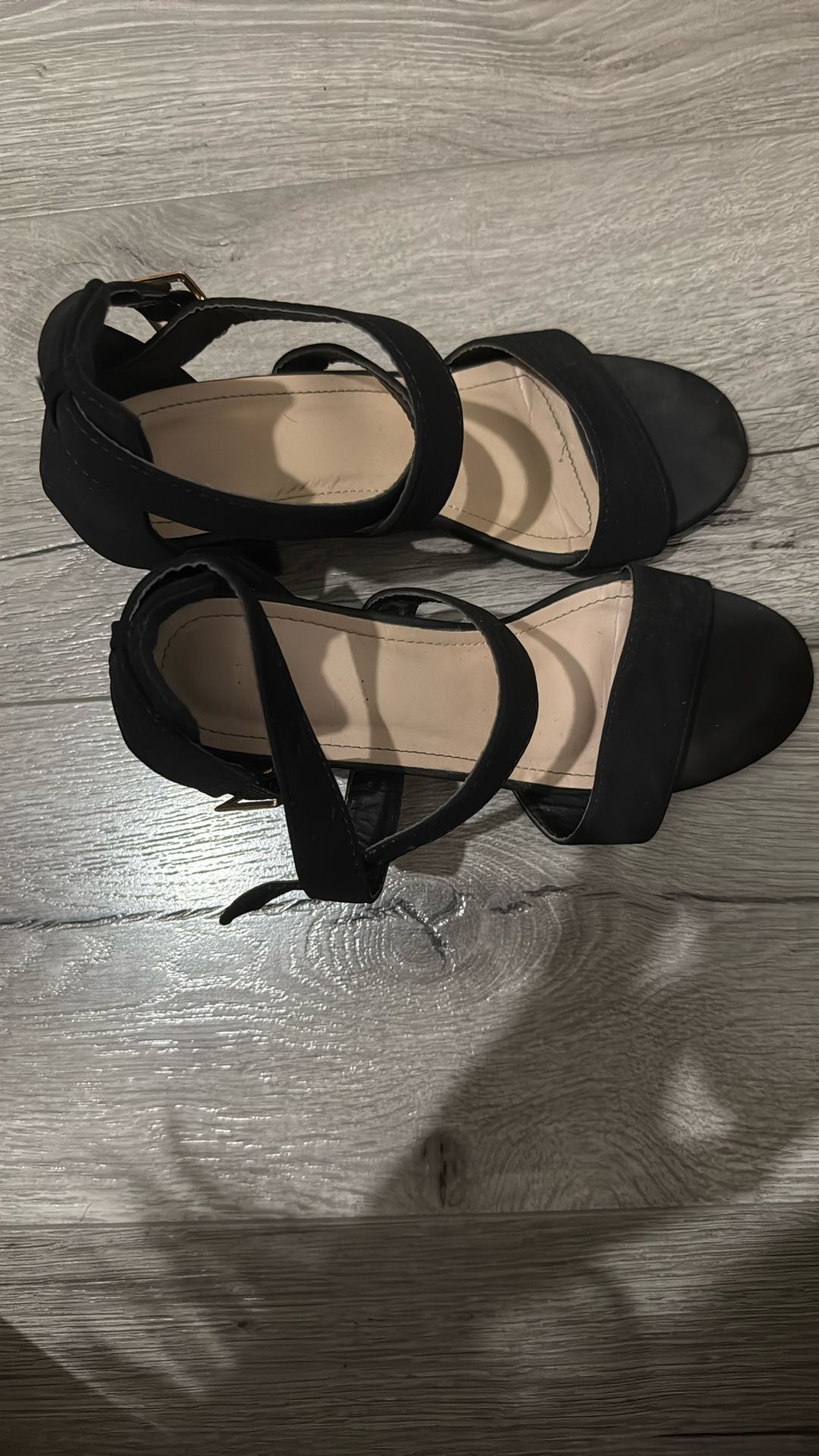 Black Heels Size 7