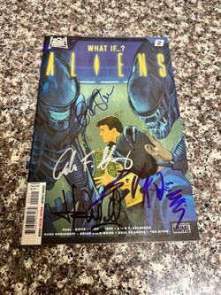 ALIENS WHAT IF 2 MARVEL 2024 SIGNED
