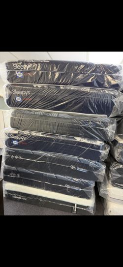 Sealy & Sleepys Hybrid!! $10 Down Take Now!! Must Go!!