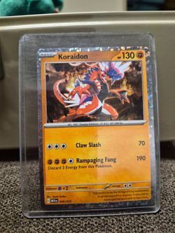 Koraidon Holo Pokémon Card 008/015 M24EN