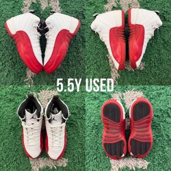 AJ12 ‘Cherry’ Size: 5.5Y