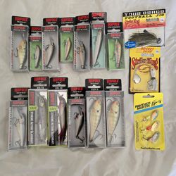 Assorted Fishing Lures NEW In The Boxes