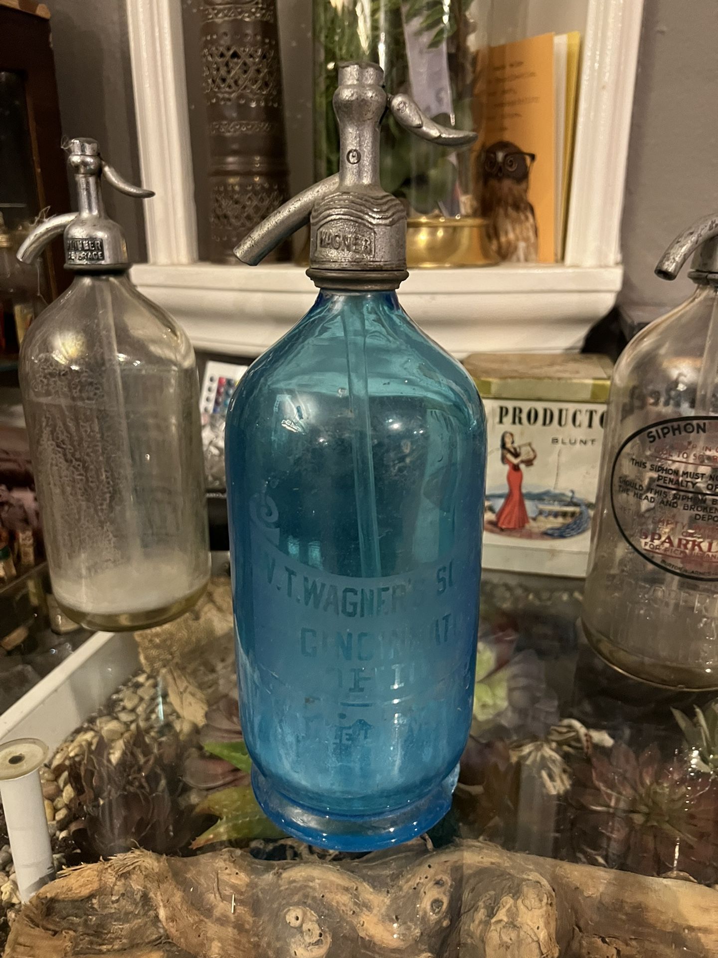 7 Rare Vintage Vintage Seltzer Bottle Collection