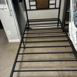 Twin Bed Frame And Mattes 