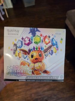 Sealed Prismatic Evolutions ETB