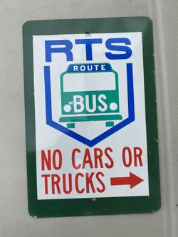VINTAGE ROCHESTER NY BUS SIGNS