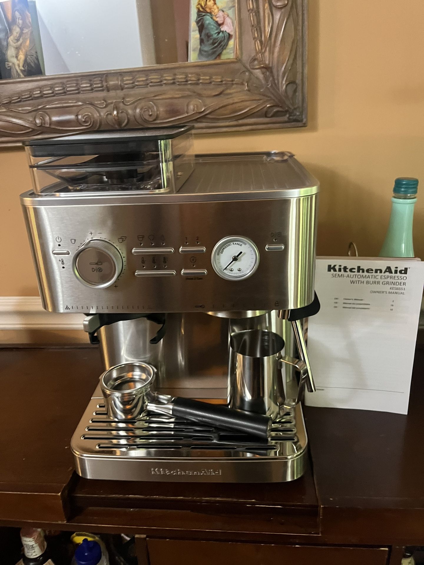 Kitchen Aid Espresso With Burr Grinder