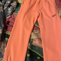 Amiri Baby Pink Joggers