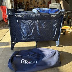 Graco Portable Baby Play yard With Diaper Changer