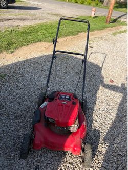 Troy bilt push mower